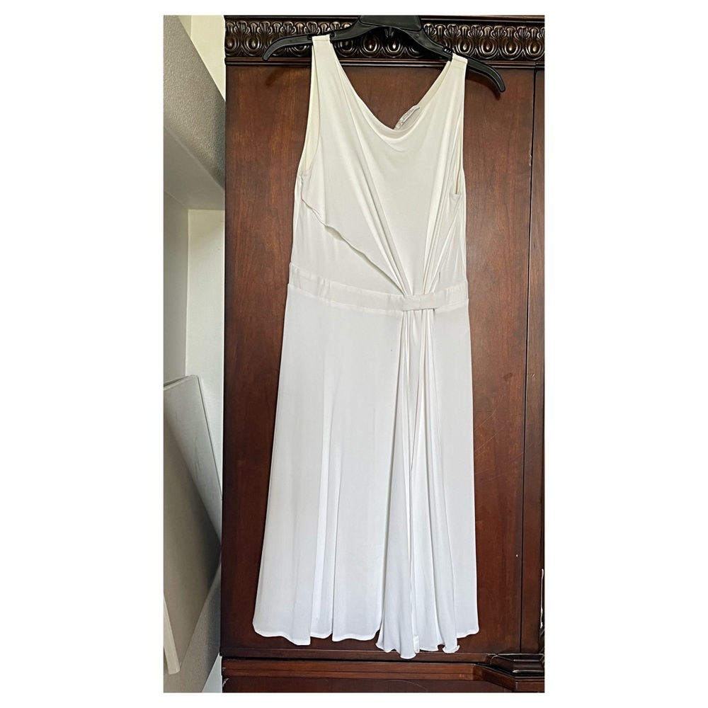 Versace Collection Creamy White Dress, - Picture 3 of 12